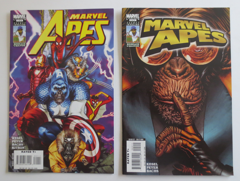 Marvel Apes #1 & #2